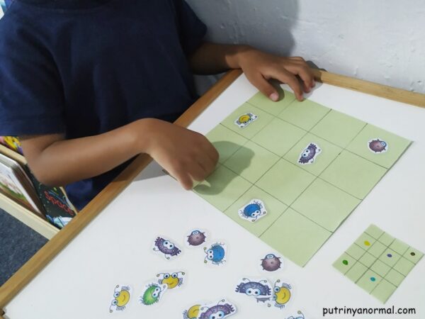[ Printable Gratis - Free ] Mencocokkan Pola Serangga - Image 3