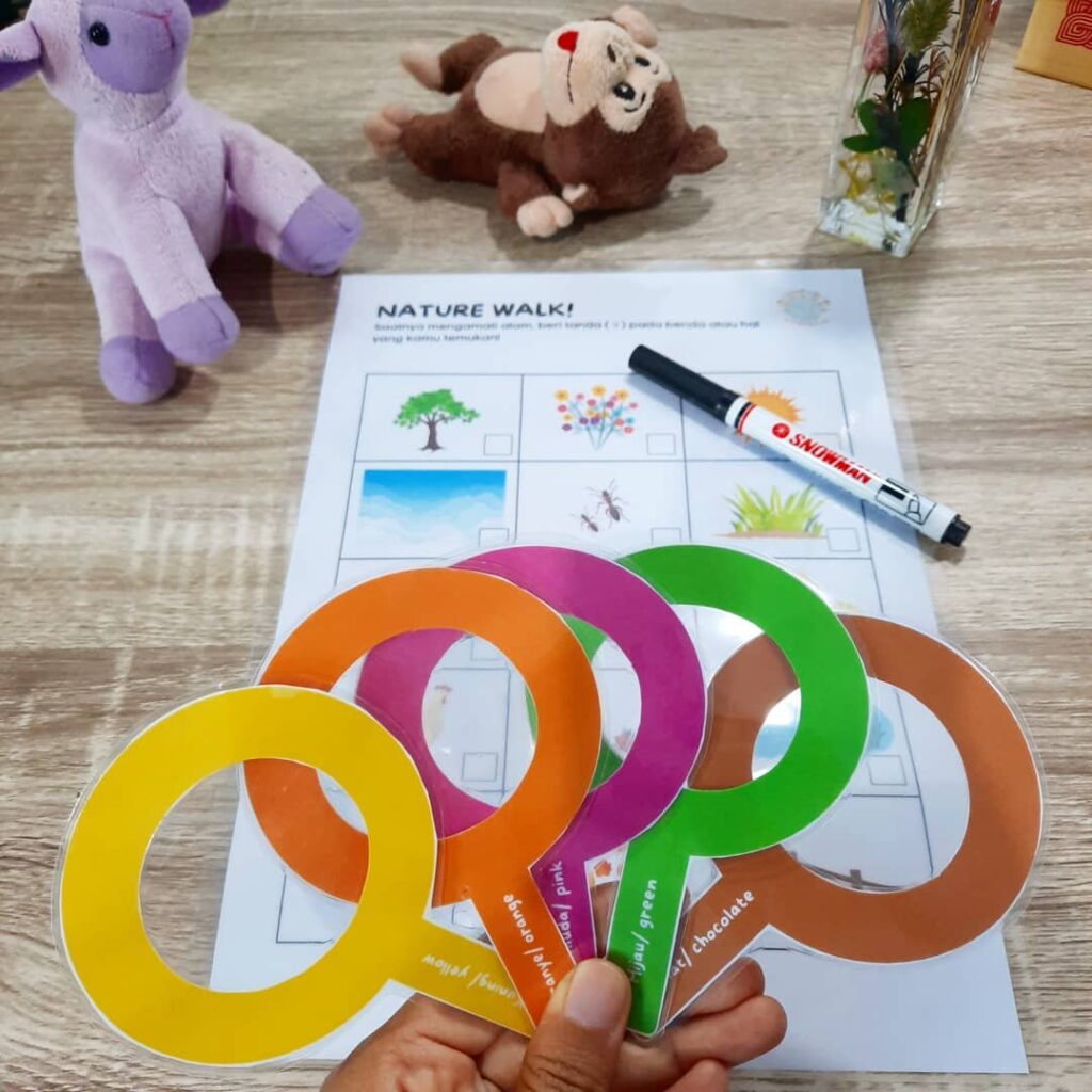 Color Scavenger Hunt Bersama Anak Worksheet Vol 2 Kelanakids!