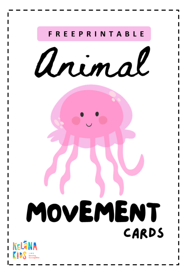 [ Printable Gratis - Free  ] Movement Cards Tema Binatang - Image 2