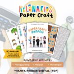 [ Printable Activity ] Paper Craft Tema Profesi Berbagai Pekerjaan ...