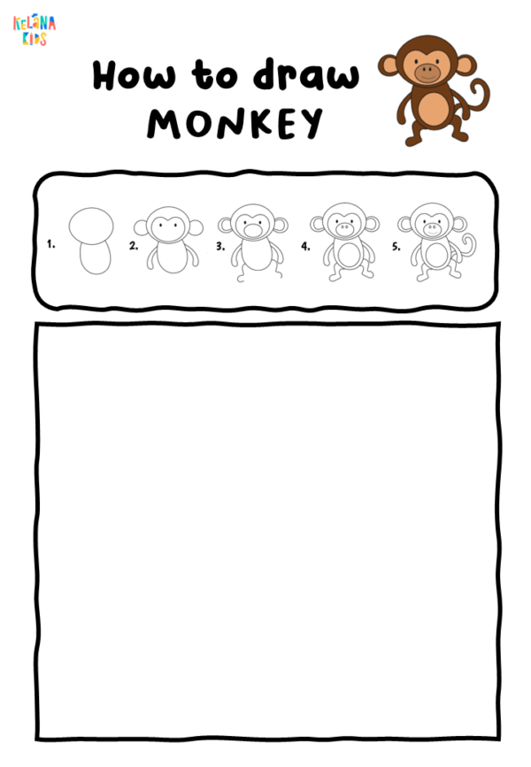 [ Seri Printable Activity ] Worksheet How to Draw - Image 6