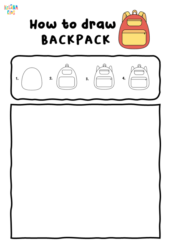 [ Seri Printable Activity ] Worksheet How to Draw - Image 3