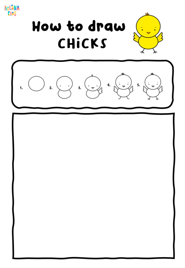 [ Seri Printable Activity ] Worksheet How to Draw - Image 4