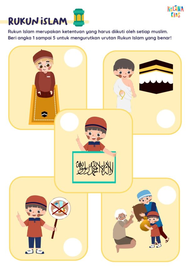 [ Seri Printable Muslim ] Worksheet Ramadhan Volume 2 - Image 4
