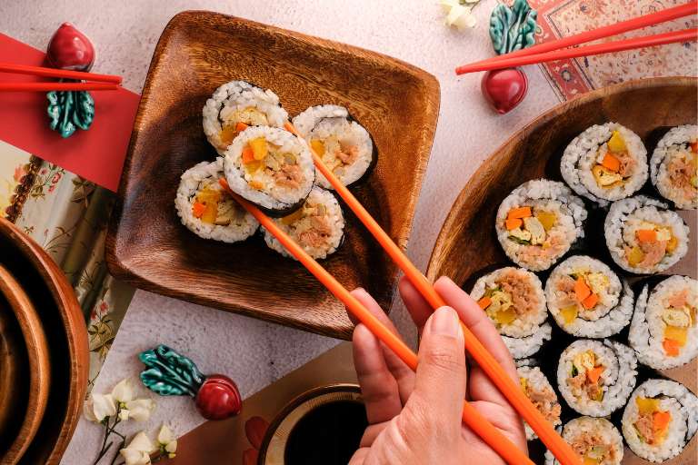 bekal gimbab sushi