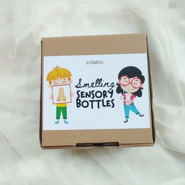 Sensory Smell Bottle Mainan Edukasi Botol Sensori Bau Rempah Indonesia Merek Kelanakids