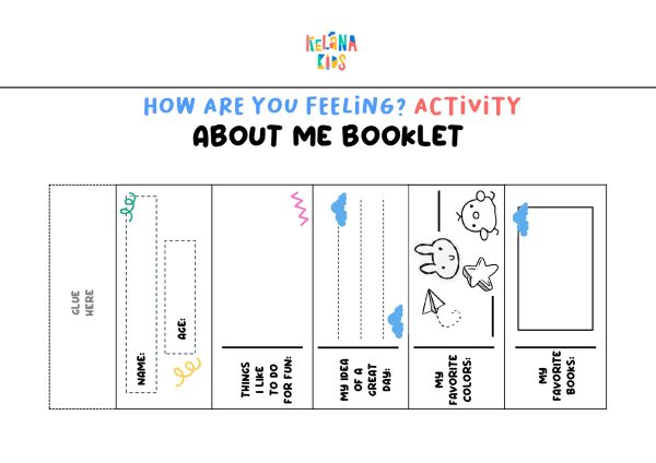 [ Download Printable Gratis – Free ] How Are You Feeling; About Me Booklet - Image 2